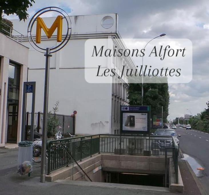 Escale-Marne Fr - 202 - Free Parking - Free Luggage Storage - All Equipped - Linen Included - Washing Machine - 10Mn Walk Metro 8 - Rer A - Panoramic View - From 1 To 14 Guests Maisons-Alfort Exterior photo