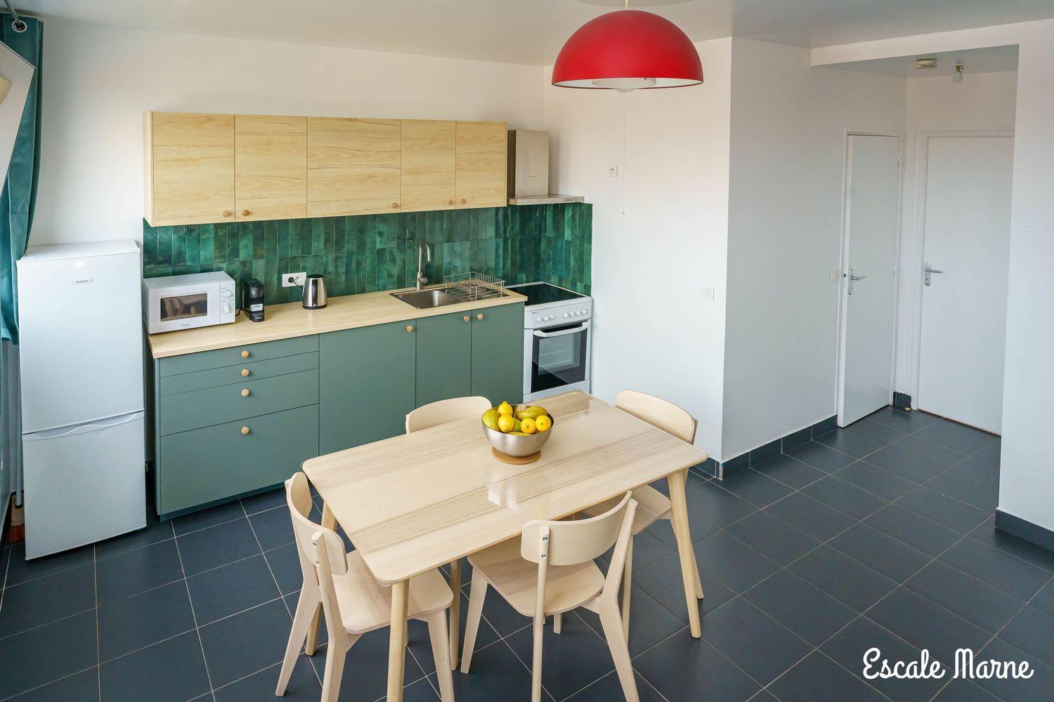 Escale-Marne Fr - 202 - Free Parking - Free Luggage Storage - All Equipped - Linen Included - Washing Machine - 10Mn Walk Metro 8 - Rer A - Panoramic View - From 1 To 14 Guests Maisons-Alfort Exterior photo
