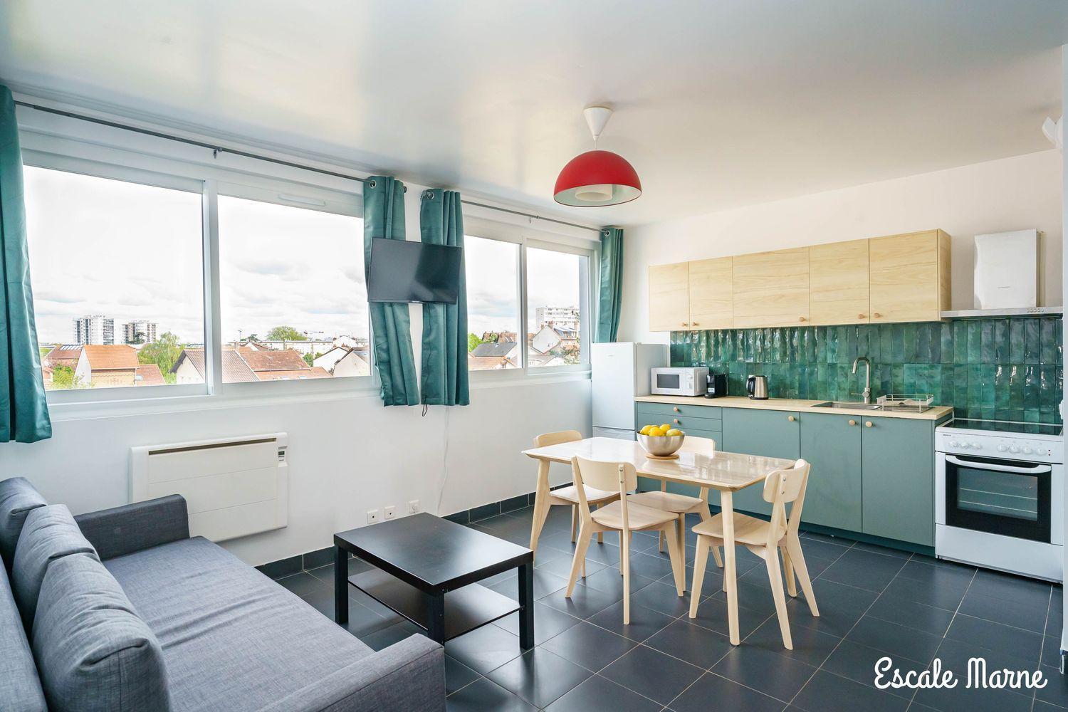 Escale-Marne Fr - 202 - Free Parking - Free Luggage Storage - All Equipped - Linen Included - Washing Machine - 10Mn Walk Metro 8 - Rer A - Panoramic View - From 1 To 14 Guests Maisons-Alfort Exterior photo