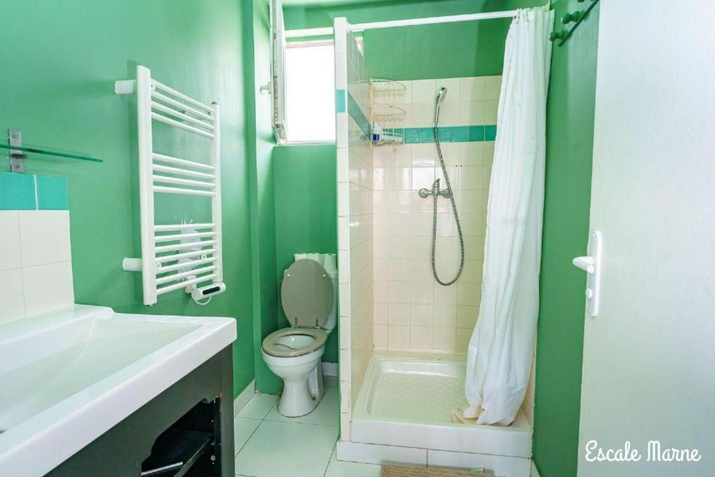 Escale-Marne Fr - 202 - Free Parking - Free Luggage Storage - All Equipped - Linen Included - Washing Machine - 10Mn Walk Metro 8 - Rer A - Panoramic View - From 1 To 14 Guests Maisons-Alfort Exterior photo